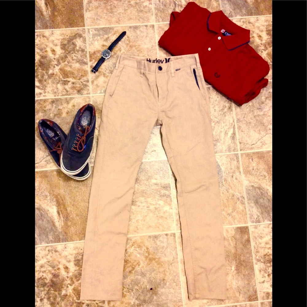 Hurley Khaki Pants - Nike Dri-Fit